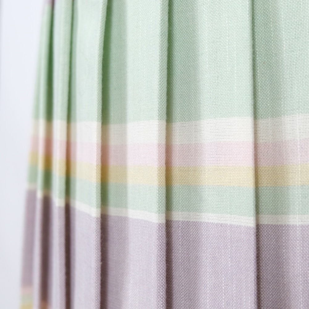 Vintage Pastel Striped Skirt